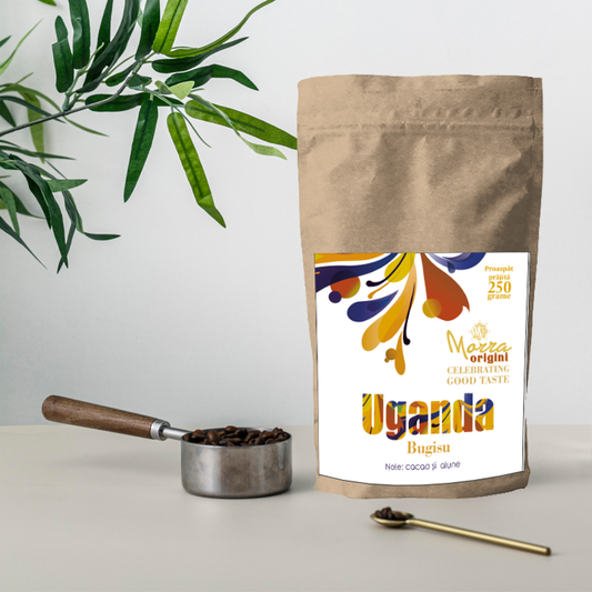 Morra Origini Uganda Bugisu, cafea boabe origini, 250g