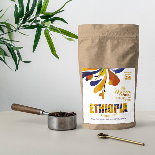 Morra Origini Yirgacheffe, cafea boabe origini,  250g